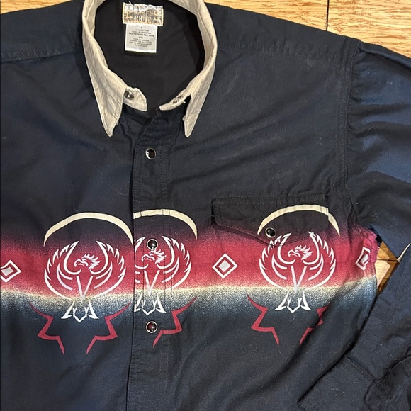 Express Rider | Shirts | Express Rider Mens Western Button Down Shirt ...